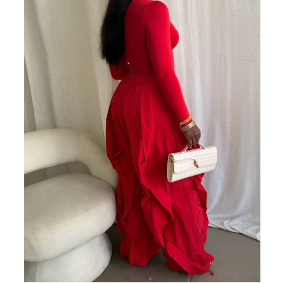 TAUPE Ruffled Pants - Picture 12 of 16